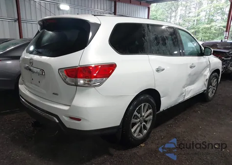 2014 Nissan Pathfinder S/Sv/Sl/Platinum из США, поврежденный, VIN 5N1AR2MM9EC600035